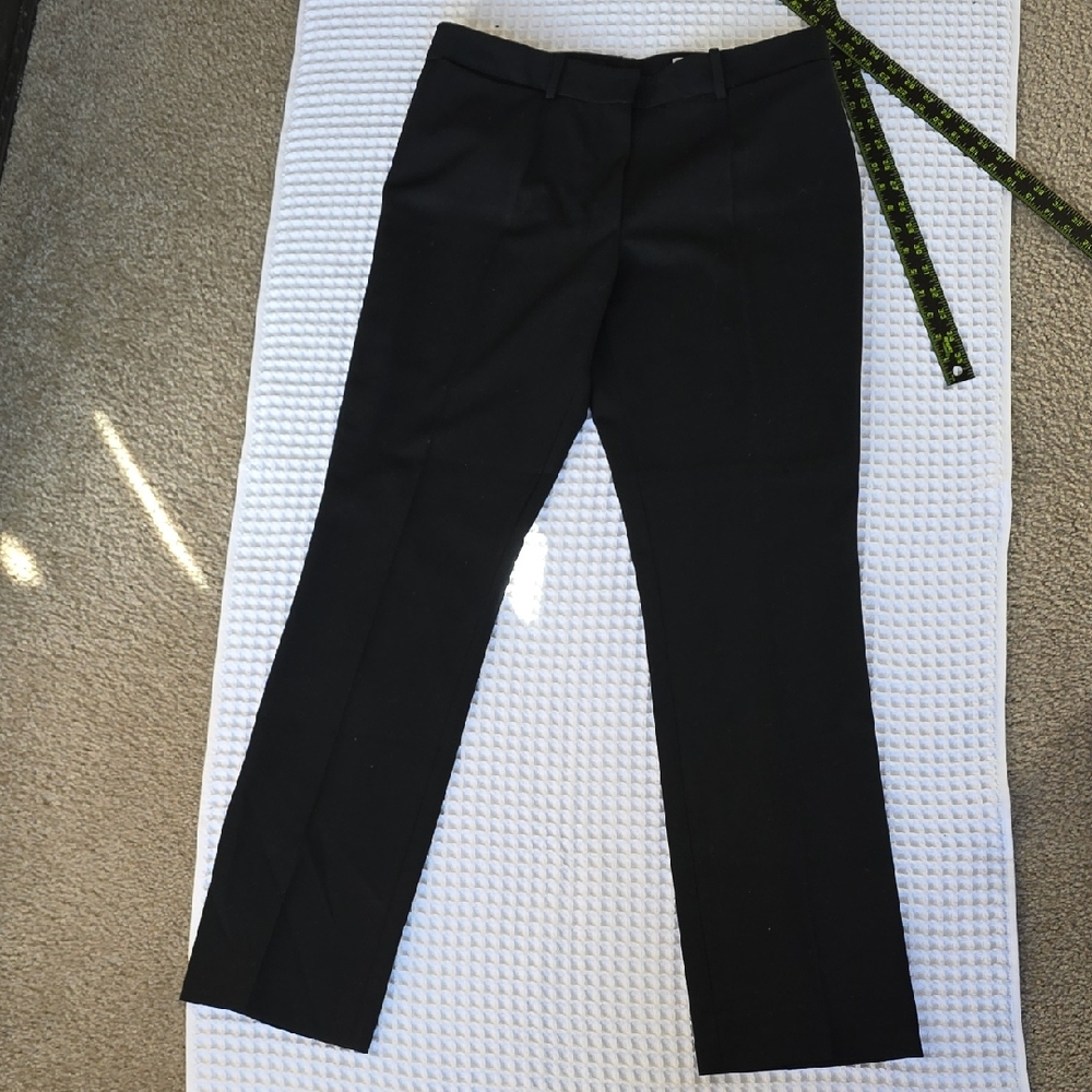 Yves Saint Laurent YSL Black Trousers 100% Virgin Wool See Measurements